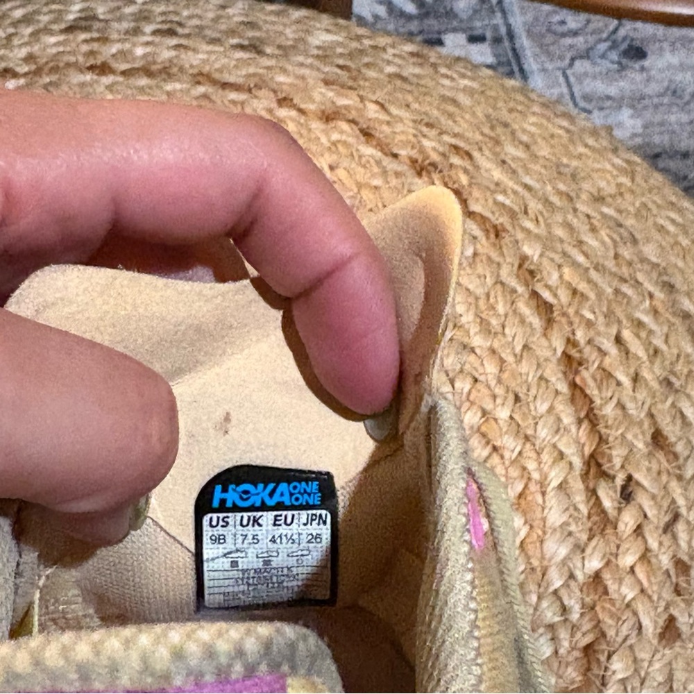 Hoka Women's Mach 5 Running Shoes - Impala/Cyclamen size 9 - Picture 5 of 13